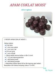 Resep brownies kukus coklat yang enak dan anti gagal. Resepi Apam Coklat Kukus Gebu