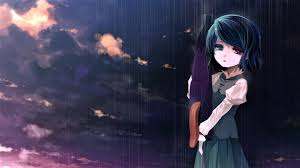 Heart touching sad boy crying in rain pictures. Sad Anime Rain Wallpapers Wallpaper Cave