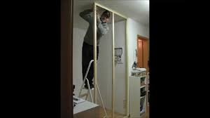 Raumteiler selber bauen ohne bohren. Rigips Trennwand Wand Sichtschutz Einfach Und Schnell Selber Bauen Youtube