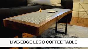 Ucs lego millennium falcon coffee table: Live Edge Lego Coffee Table Youtube