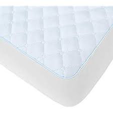 Amazon Com American Baby Company Waterproof Fitted Crib And Toddler Protective Mattress Pad Cover White 1 C In 2020 Pack N Play Mattress Waterproof Quilt Mini Crib