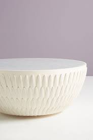 Bespoke and vary rare unusual, ideal centre peice for any music or living room. Bethan Gray Feather Collection Drum Coffee Table Anthropologie Uk