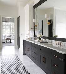 Pin By Kelly Raniero On Parker Reign White Master Bathroom Black Vanity Bathroom Bathroom Remodel Master