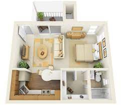Small Apartment Layout De Apartamento Design De Interiores Para Apartamentos Plantas De Estudios