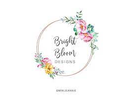 Here you can explore hq watercolour flowers transparent illustrations, icons and clipart with filter setting like size, type, color etc. Floral Logo Round Flower Logo Circular Floral Logo Circle Etsy In 2021 Flower Logo Floral Logo Round Logo