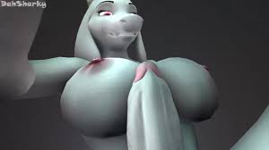 Mommy Toriel titfucking hentai - huge breast action