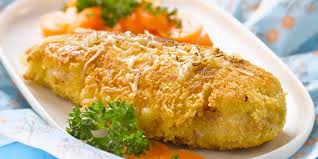 Escalope De Poulet Panee Au Fromage Recettes Recette Escalope De Poulet Poulet Pane Recettes De Cuisine