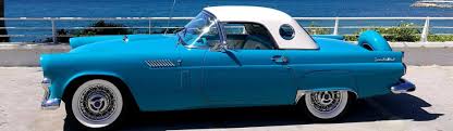 Image result for Peacock Blue 1956 Thunderbird