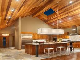 The material used is extremely durable and has been produced to withstand exceptionally heavy loads. Multi Color Wood Ceiling Recessed Lighting Modern Fixture Tile Backsplash Vaulted Ceiling Lighting Contemporary Kitchen House Design