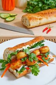 Vietnamese Caramel Shrimp Banh Mi Food Cooking Asian Recipes