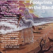 The comforting sentiment of the footprints in the sand poem reminds us that the lord's love for us is eternal. Pin On Greenthumb