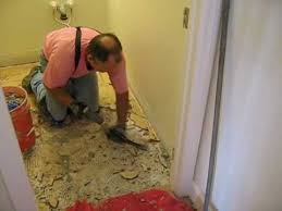 Made from fine clays fired at very high temperatures, porcelain has a very low moisture absorption rate (less than point 5 percent), which makes it perfect for the humid environment of a bathroom, and even outdoors in some climates. Preparing For New Tile Floors 06 Remove Bathroom Tile Youtube