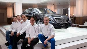 His car collection is an enormous sight to see. Daimler Global Media Site