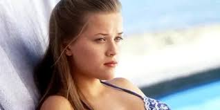 Reese Witherspoon and Mark Wahlberg in Fear (1996).