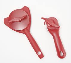 Kuhn Rikon 2 Piece Jar Opener Auto Attach Can Opener Set Qvc Com Jar Opener Can Opener Open Set