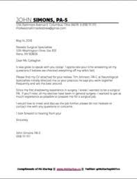 Resumes And Cover Letters Get That Physician Assistant Job Pa Startup