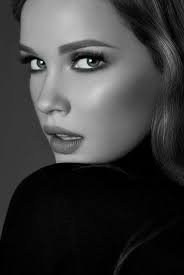 Le Vrai Noir Et Blanc Woman Face Portrait Photography Portrait