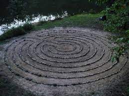 The Cabin Path Labyrinth Labyrinth Labyrinth Garden Labyrinth Design