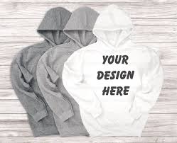 Download White Two Heather Grey Gildan 18500 Mockup Sweatshirt Etsy Sweatshirts Hoodie Mockup Great T Shirts