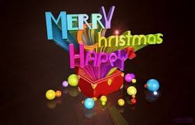 Free Colorful Christmas 3d Pop Art Mockup In Psd Happy Christmas Day Merry Christmas Background Happy Birthday Design