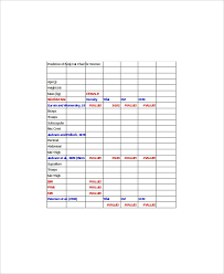 8 body fat percentage chart templates free sample