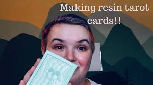 I apologize for not using a. Making Resin Tarot Cards Youtube