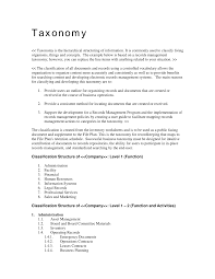 Records Management Taxonomy Topic Template Records Management Management Controlled Vocabulary