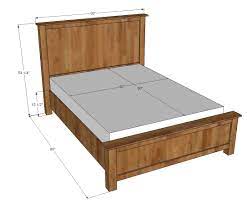 Plus building plans for constructing the cabinet and bed frame. Wood Shim Cassidy Bed Queen Bed Frame And Headboard Wooden Queen Bed Frame Bed Frame Plans