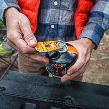 Open the butane cartridge compartment 3. Jetboil Crunchit Safely Recycle Your Canisters Paddy Pallin