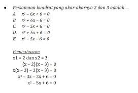 Soal osn tingkat kabupaten matematika smp 2019. Contoh Soal Ujian Nasional Matematika Untuk Lulus Un
