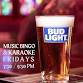 Music Bingo at Bugsy's Irish Pub event in Moose Jaw, SK