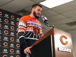Check spelling or type a new query. Adam Hoge On Twitter Mitch Trubisky With His Christmas Sweater Lit Up In His Post Game Press Conference It S Lit He Said