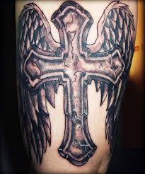 Here are the most popular images to combine with a cross tattoo:. Pin On Tattoos For Men