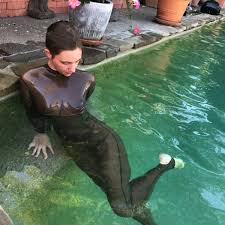 #latex #rubber #fetish #latexfetish #maketumblrpornagain. Mx Mercy West On Twitter Rocking A Rubber Suit Owned By The One Only Elisegraves At The Seriousbondage Post Folsom Latex Pool Party Queer Gummi Bdsm Kinky Https T Co H8v3k0ire3