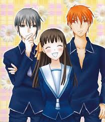Yuki Sohma Tohru Honda Kyo Sohma Fruits Basket Anime Fruits Basket Anime