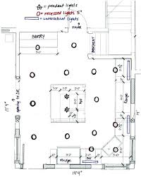 kitchen lighting designs layouts bclight