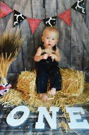 Baby S First Birthday Photo Shoot Farm Theme Farm Theme Birthday First Birthday Pictures 1st Birthday Pictures