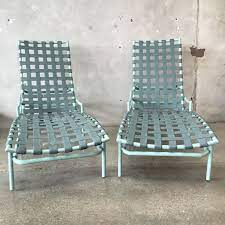 Pair Of Tropitone Patio Chaise Lounge Chairs Patio Chaise Lounge Chaise Lounge Chair Vintage Patio