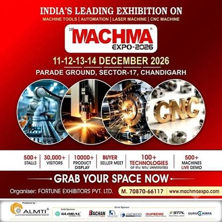 13th MACHMA Expo 2026 — Parade Ground, Sector 17, Chandigarh, India