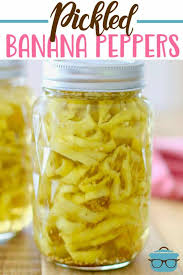 Pickle large ones for a real nice burn!! Easy Pickled Banana Peppers The Country Cook