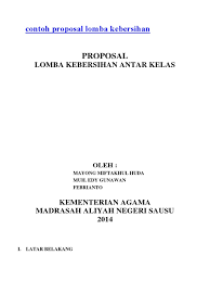 Check spelling or type a new query. Contoh Proposal Lomba Kebersihan