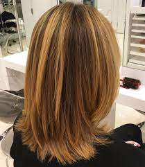 Medium Caramel Blonde Hairstyle Medium Layered Haircuts Medium Layered Hair Medium Length Hair With Layers