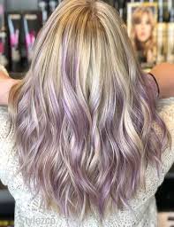 Purple combines the calm stability of blue and the fierce energy of red. Lilac Platinum Balayage Hair Color Highlights For 2019 Light Purple Hair Purple Blonde Hair Ombre Hair Blonde