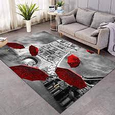 Maybe you would like to learn more about one of these? Paris City Eiffel Tower Black And White Area Rug Carpet Bedroom Rug Christmas Gift Us Decor