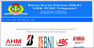 Bkk smk pgri 1 karawang atau bursa kerja khusus sekolah menengah kejuruan persatuan guru republik indonesia 1 karawang merupakan sebuah lembaga yang dibentuk di sekolah menengah kejuruan negeri dan swasta, berperan sebagai sub sistem pendidikan nasional dalam penyiapan. Bkk Smk Pgri Telagasari Jawabanku Id
