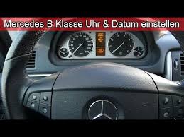 Mercedes B Klasse Uhr Einstellen Datum Stellen Anleitung Uhr Und Datum Im Auto Tacho Umstellen Youtube In 2020 Mercedes B Klasse B Klasse Mercedes