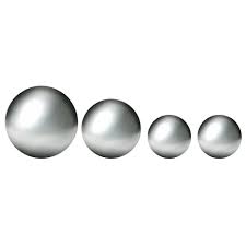 Nicht nur im garten als material für die dekoration kann edelstahl verwendet werden. 4er Set Edelstahl Deko Rosen Hohl Schwimm Kugel Garten Teich Aussen Dekoration Poliert Harms 507185 Kaufen Bei Www Etc Shop De Gmbh Co Kg