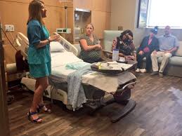 Northside Hospital On Twitter Woah Baby Meet The Moms And Dads To Be Touring The New Cherokee Facility And Preparing For Their Delivery At The New Hospital Https T Co Okbtb3gbg8