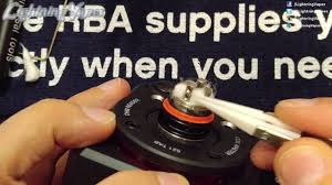 Tfv8 Baby Beast Rta Rebuild Wicking Tutorial By Lightning Vapes Youtube