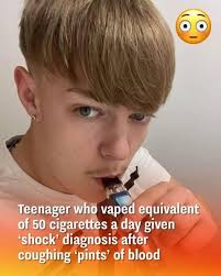 Vaping addiction in young people